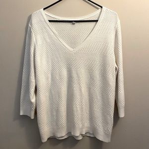 New York & company XL white top